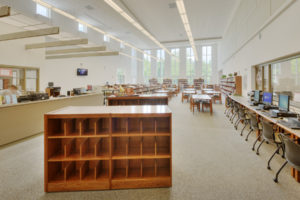 Southeast Guilford Middle & High Schools Interior Media Center