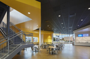 Rocky Mount Event Center Courtside Cafe Eating Area