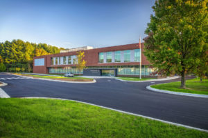 Innovative High School Exterior Front Drive
