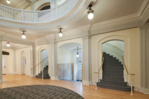 UNC Hill Hall Rotunda Stairs