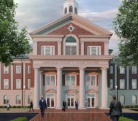 Lincoln County Courthouse Exterior Rendering Front