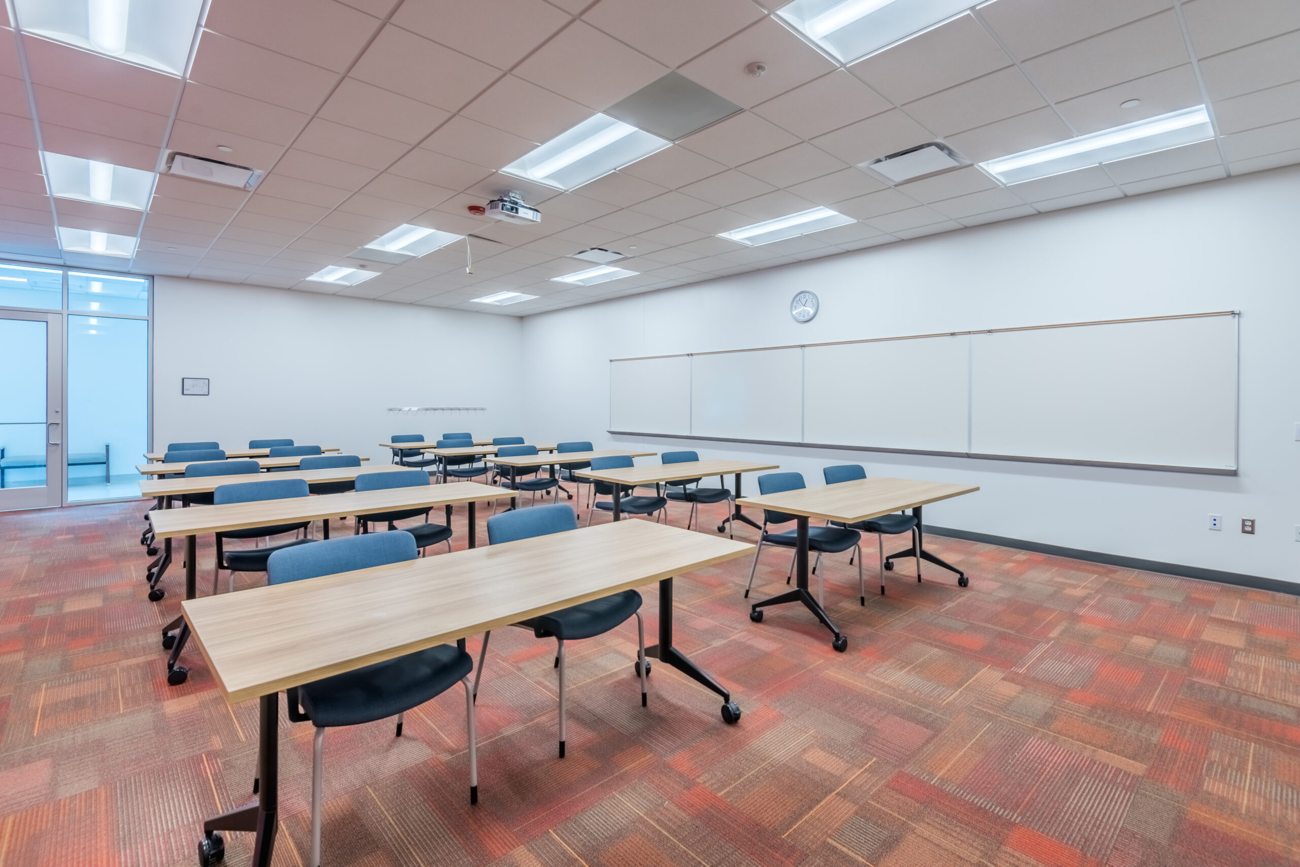 Apex Senior Center Classroom with Multiple White Boards