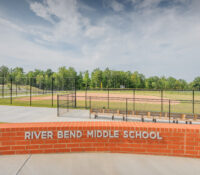 Athletic Fields and River Bend Middle School Sign