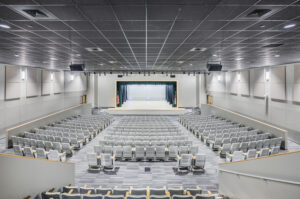 Seating and Stage in Auditorium