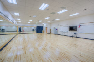 Drama and Dance Studio with Mirrored Walls